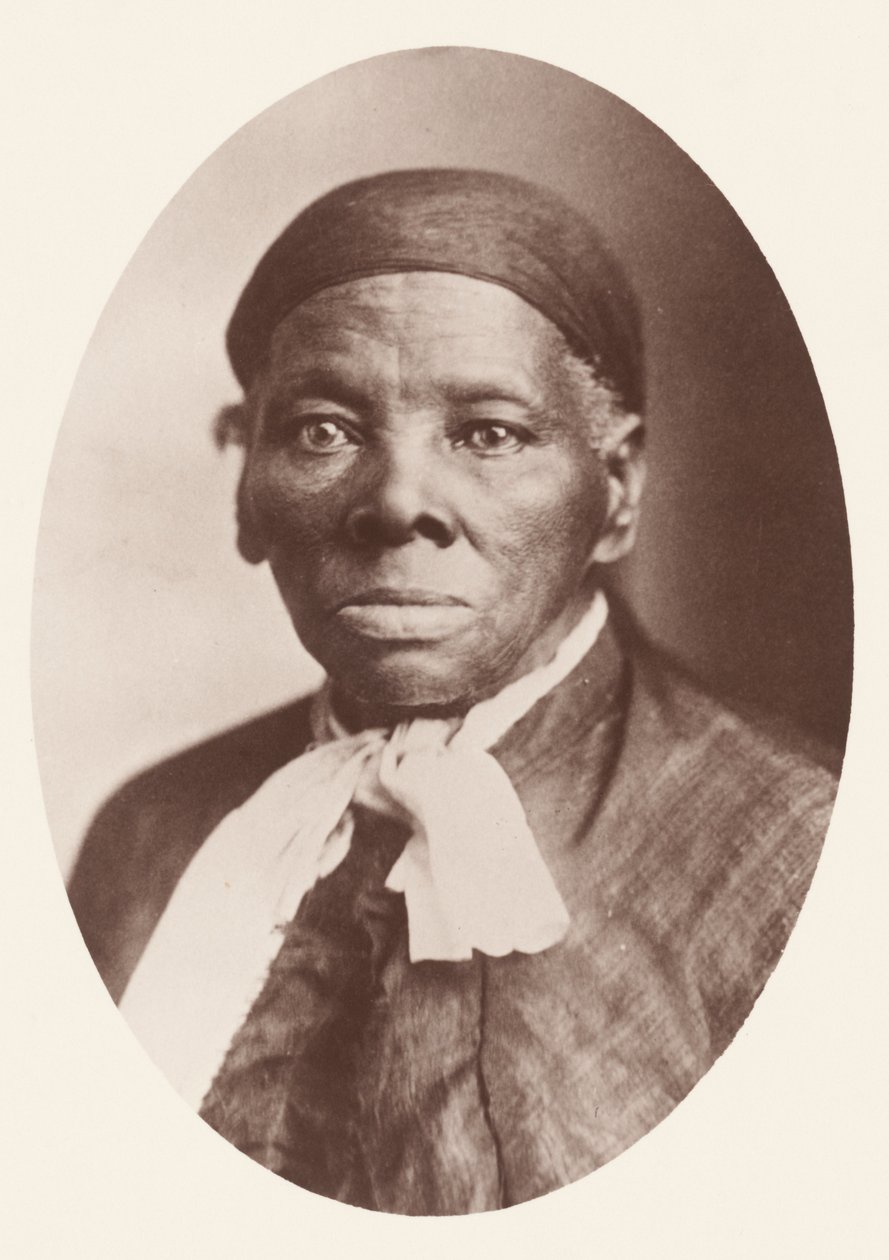 Impressão de albumina de Harriet Tubman, ca. 1908, impresso ca. 1920. de Tarby Studio