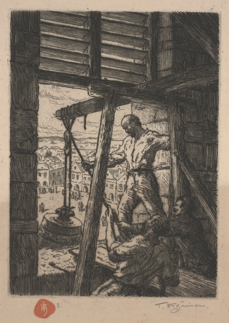 Buscando o sino na Primeira Guerra Mundial, 1917 de Tavík František Šimon