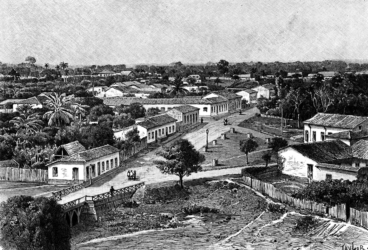Manaos, Brasil, 1895. de Taylor