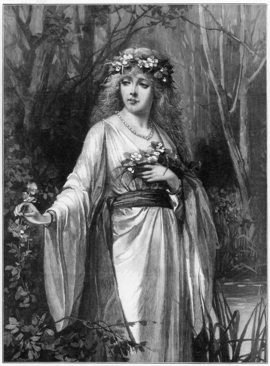 Ophelia, 1892 de Taylor