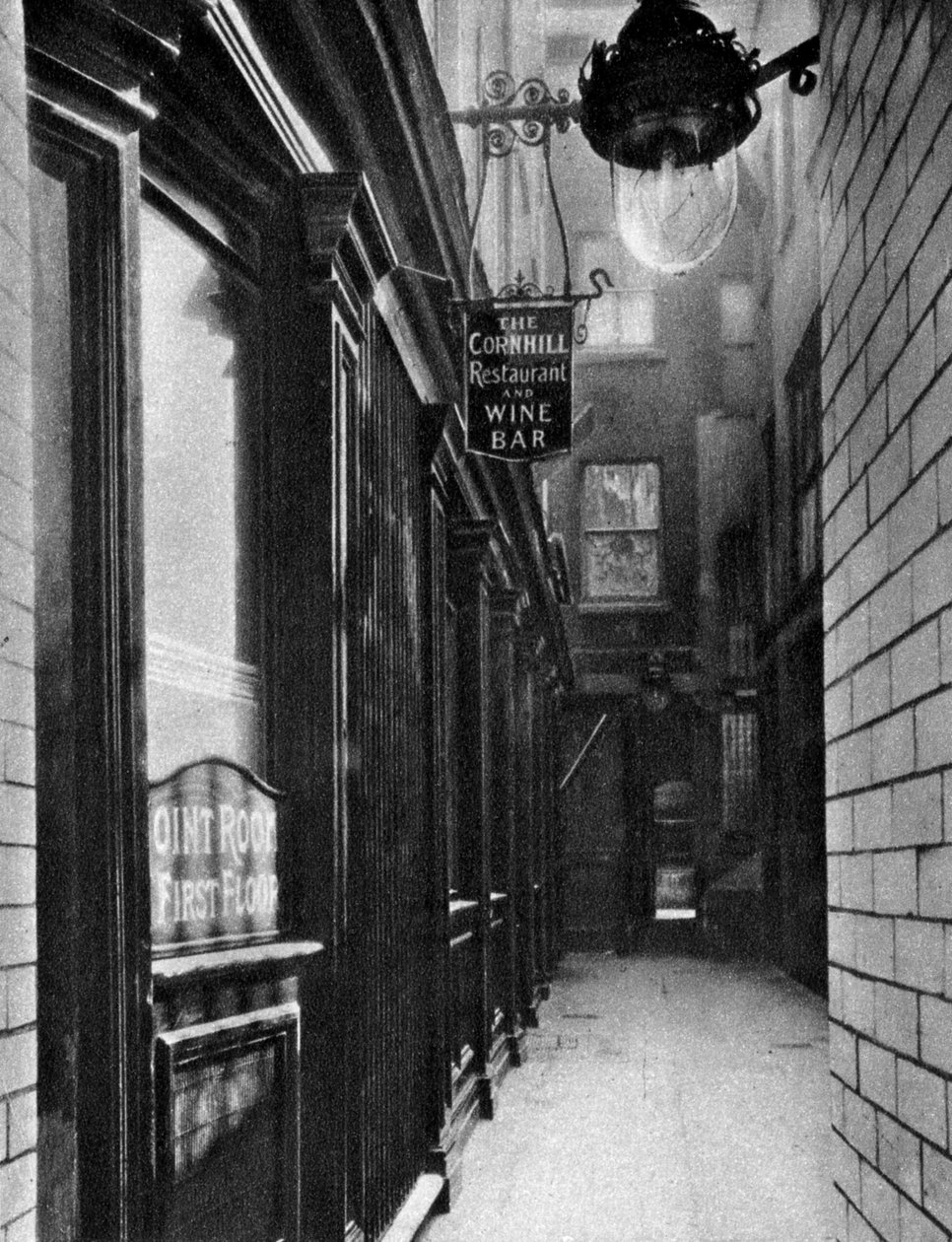 A taberna George and Vulture, Londres, 1926-1927. de Taylor
