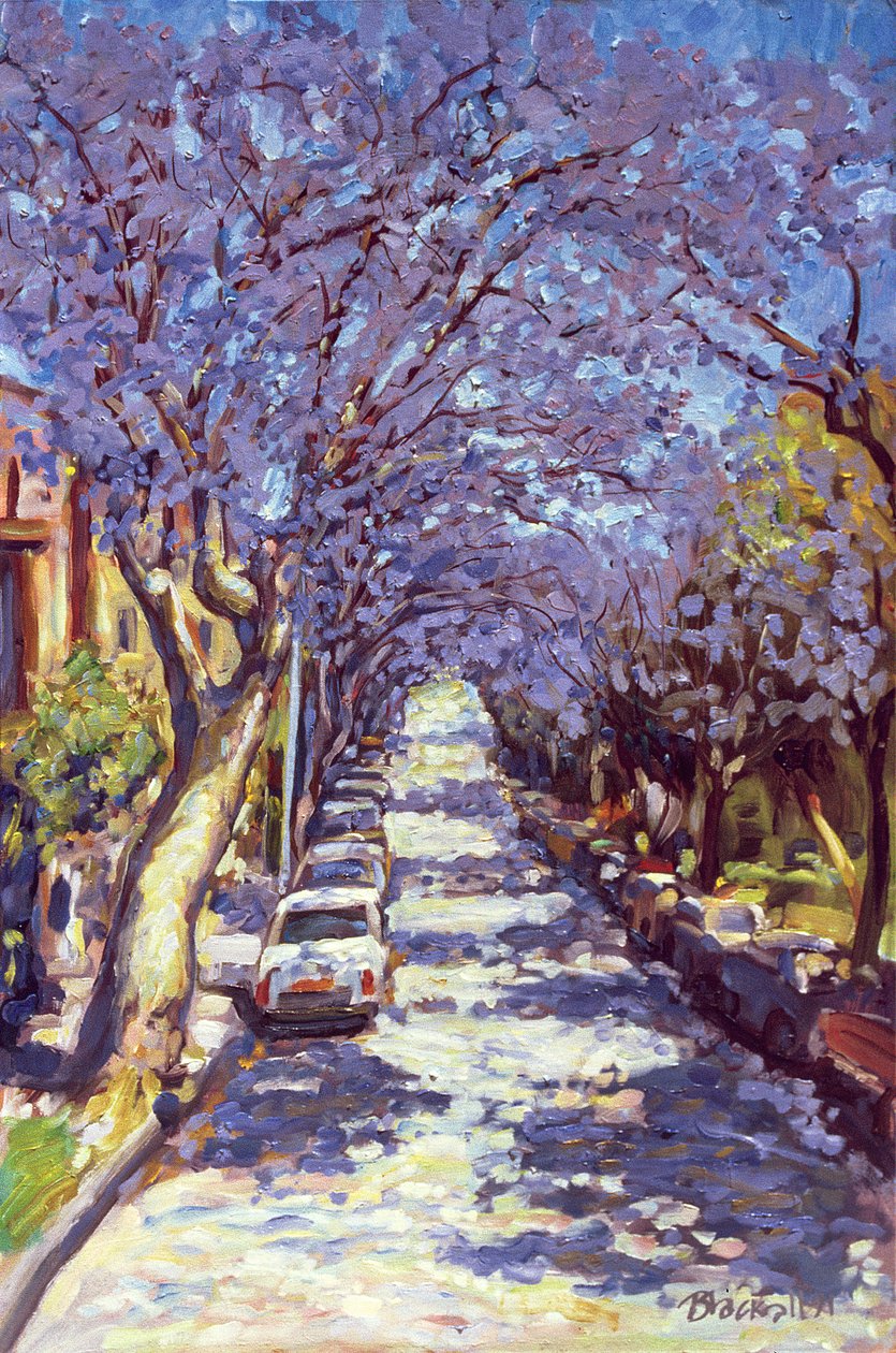 North Sydney Jacaranda, 1990 de Ted Blackall
