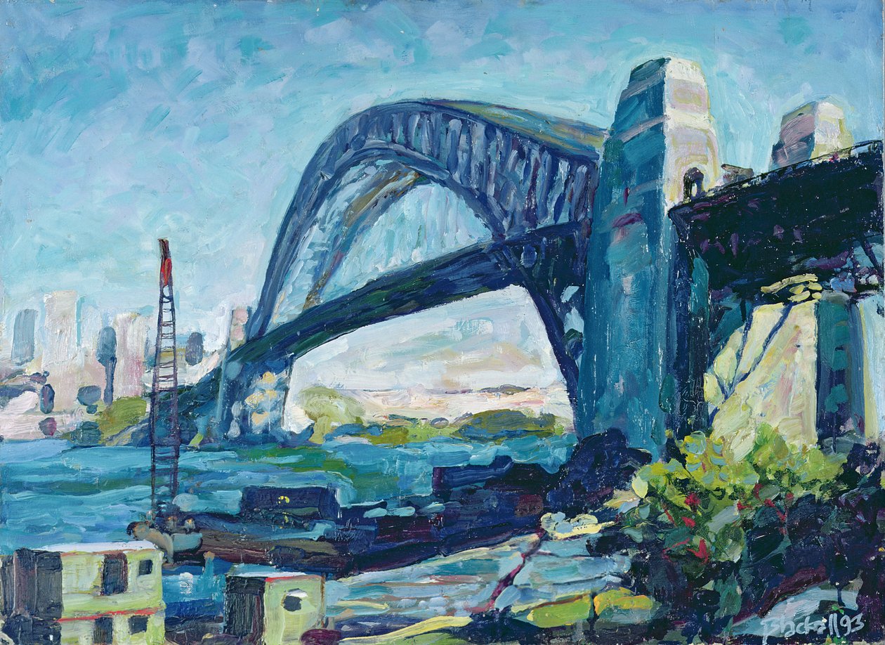 Ponte do Porto de Sydney, 1995 de Ted Blackall
