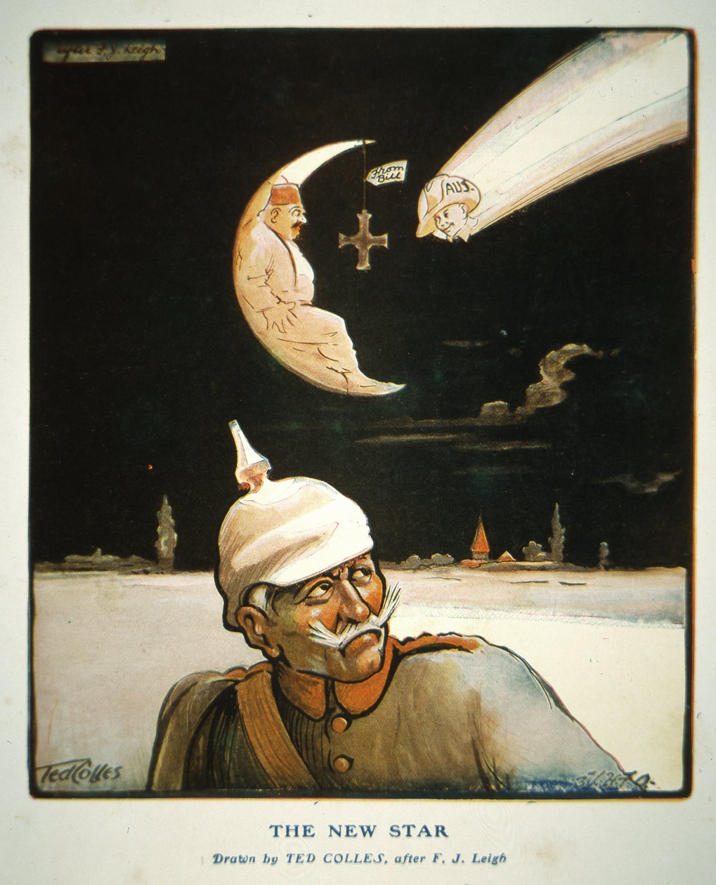 Desenho animado da I Guerra Mundial 