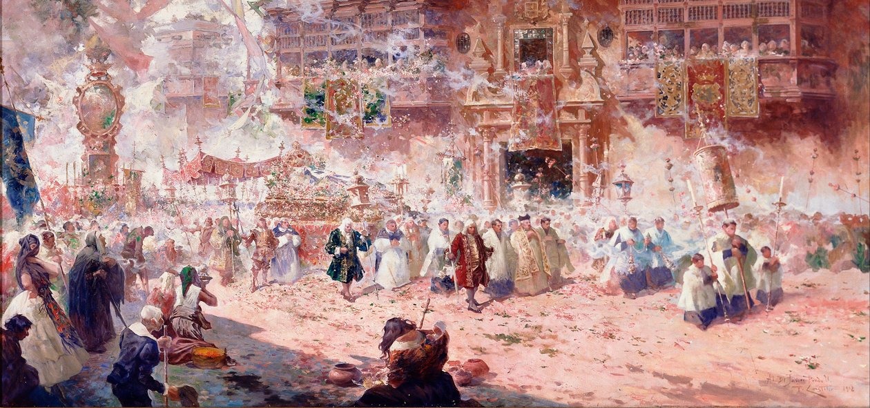 Funeral de Santa Rosa de Teófilo Castillo