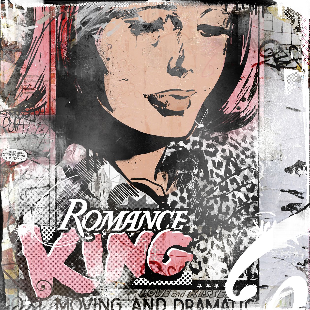 Romance King, 2014 (Acrílico, Tinta Spray sobre Tela) de Teis Albers