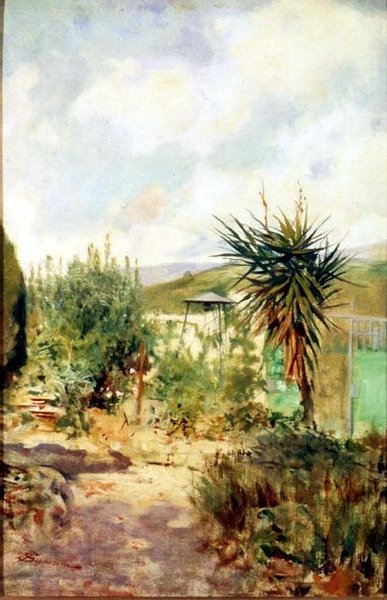 O Jardim de Careggi de Telemaco Signorini