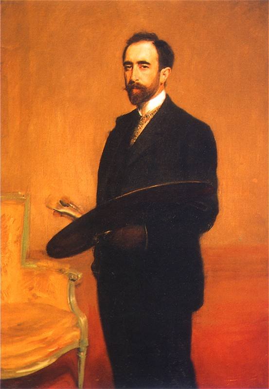 Auto-retrato de Teodor Axentowicz