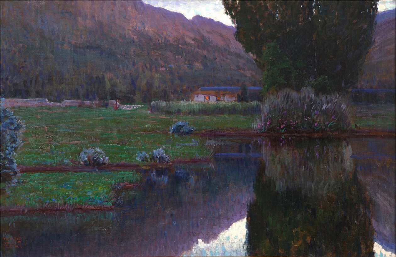 Paisagem. de Teodoro Wolf Ferrari