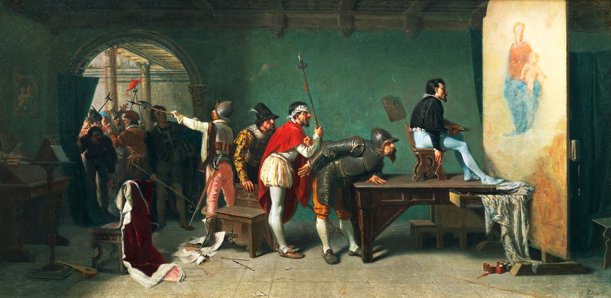 O saco de Roma (pintura) de Teofilo Patini