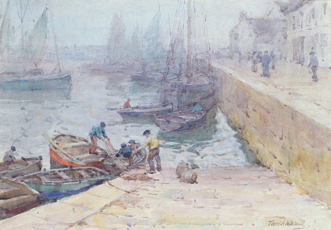 Manhã cinzenta, audierne, brittany de Terrick Williams