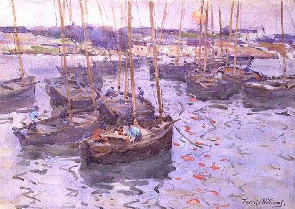 Barcos no Porto de Terrick Williams
