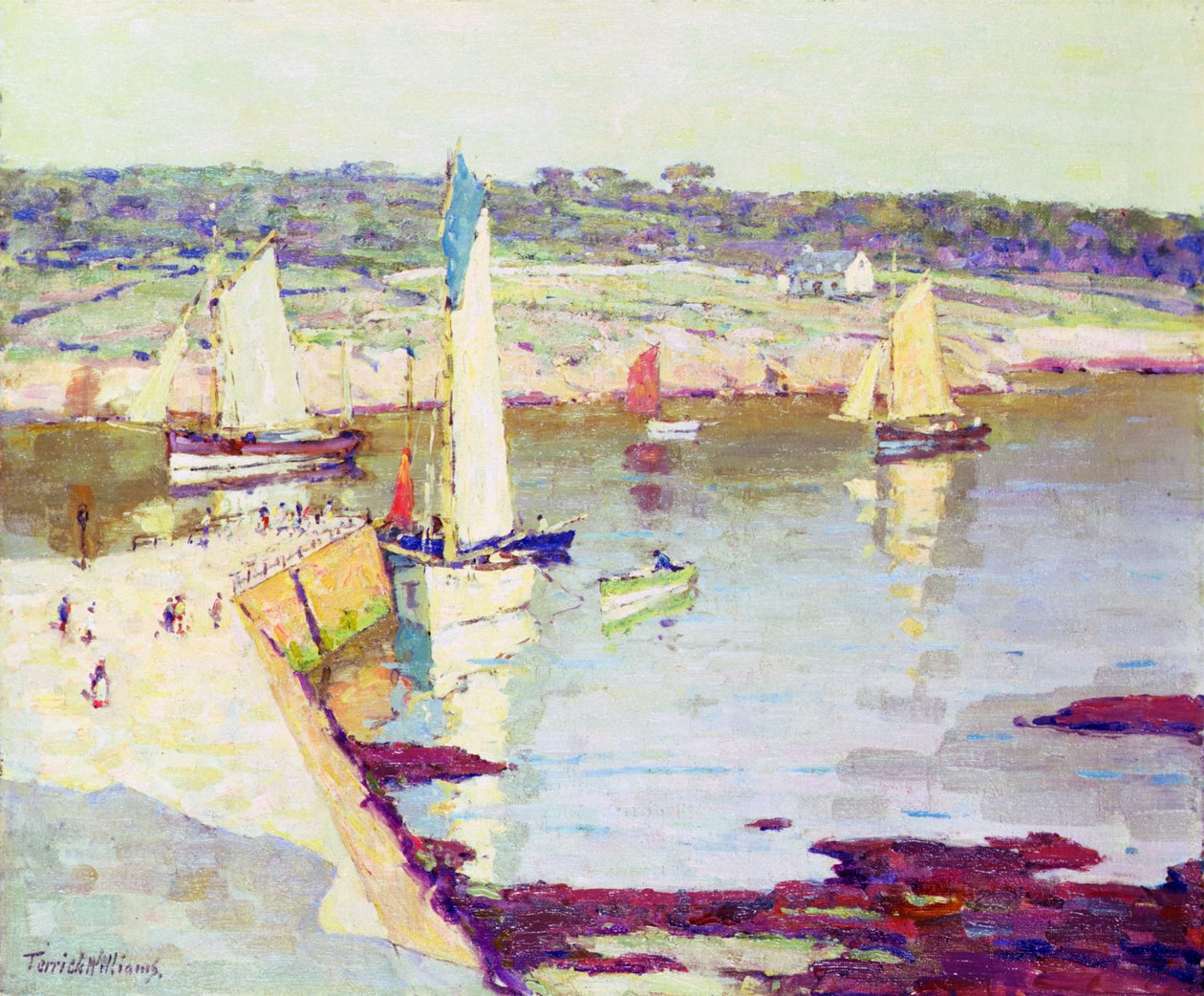 Quayside, Concarneau de Terrick Williams