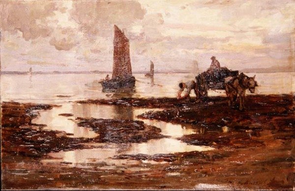 Noite Tranqüila (óleo sobre tela) de Terrick Williams