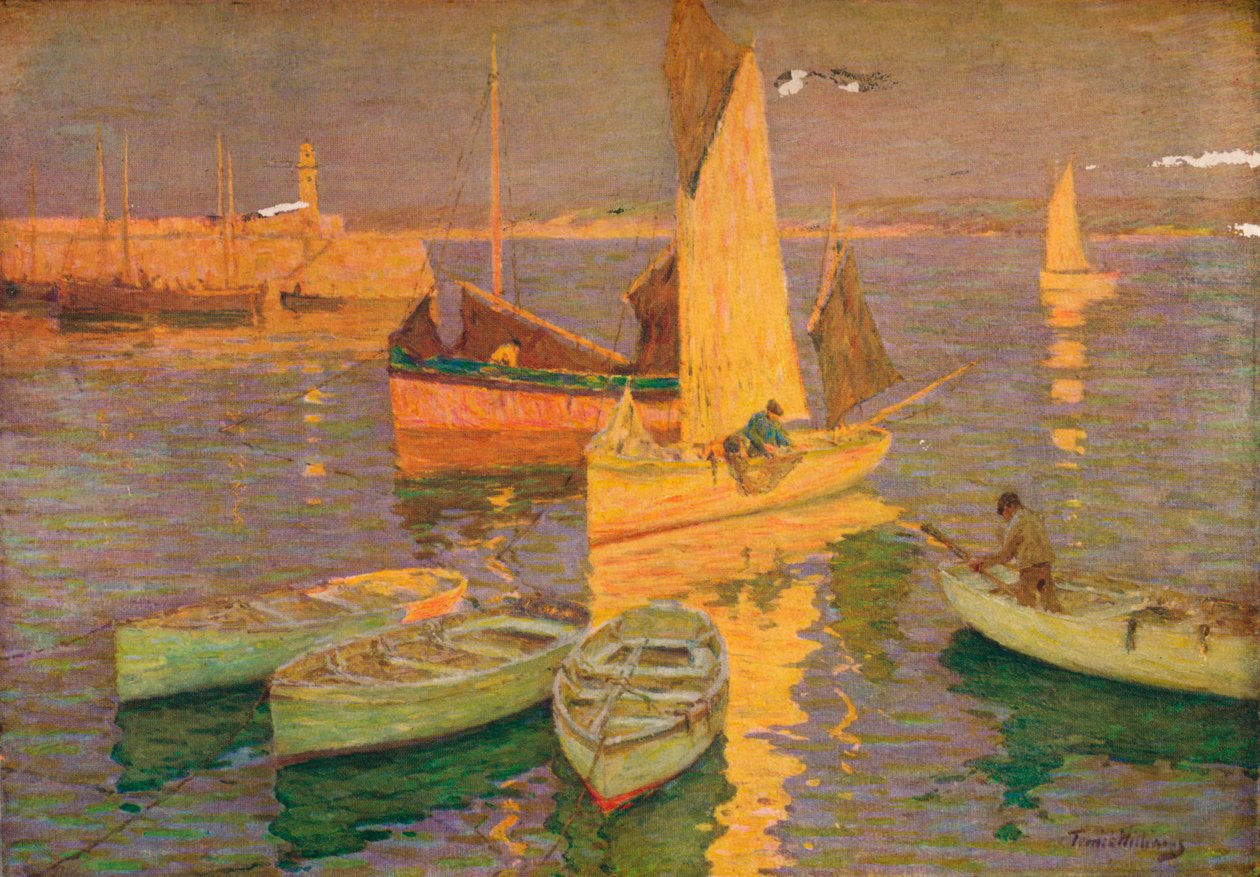 Brilho do sol, St. Ives, 1925 de Terrick Williams