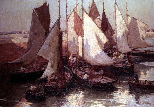 The Quayside, Honfleur de Terrick Williams