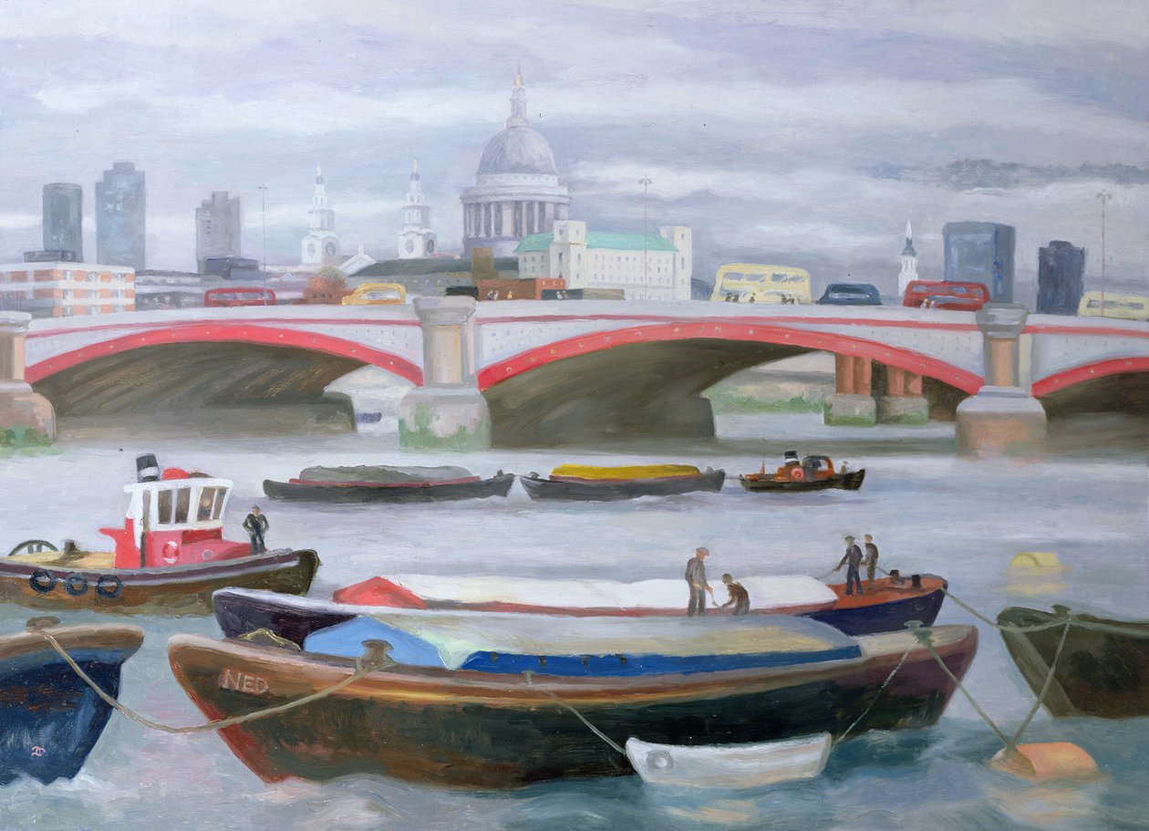 Cena ocupada em Blackfriars, 2005 de Terry Scales