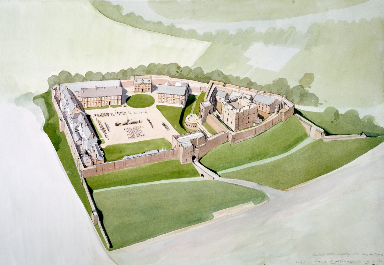 Castelo de Carlisle, 1992 de Terry Ball