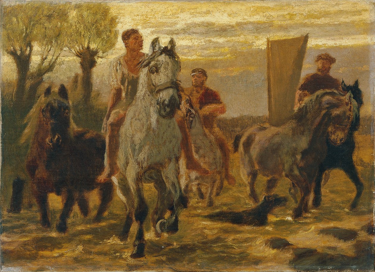 Enchente de cavalos de Teutwart Schmitson