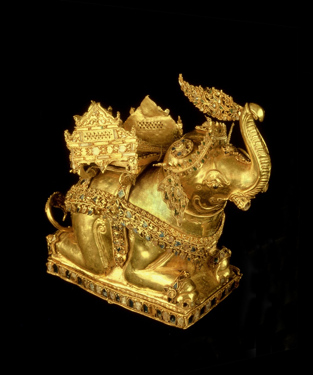 Elefante (ouro) de Thai School