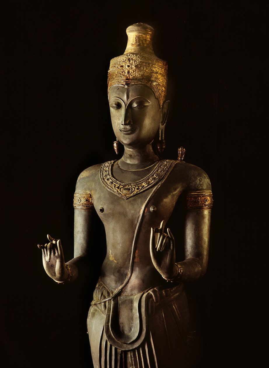 Estátua de Shiva (bronze) de Thai School