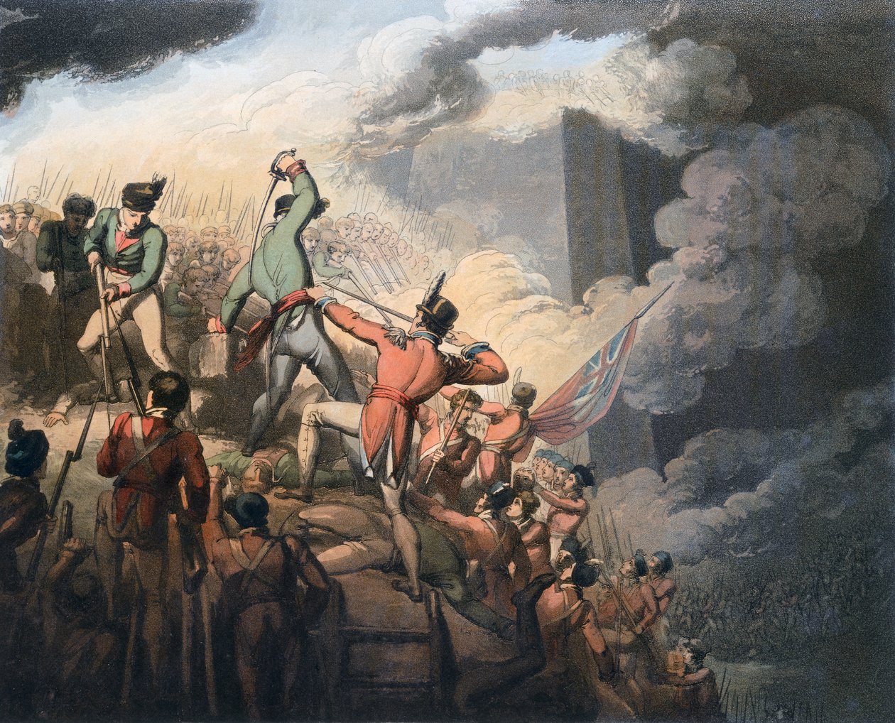 Batalha de Badajoz, Espanha, 6 de abril de 1812 1819 de Thales Fielding