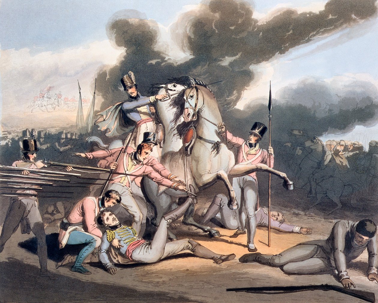 Batalha de Talavera, Espanha, 28 de julho de 1809 1819 de Thales Fielding