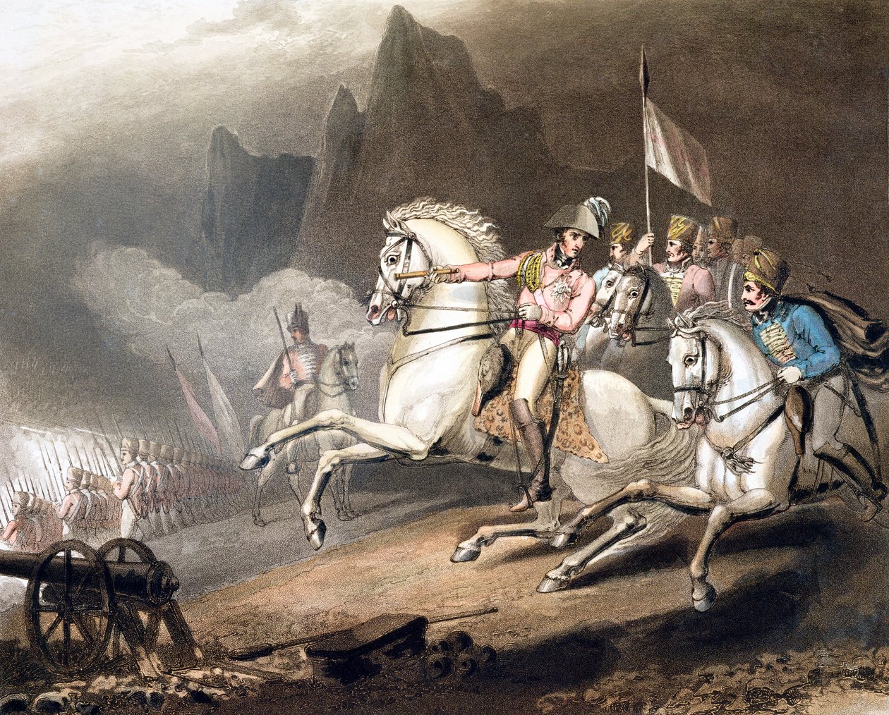 Batalha dos Pirenéus, Espanha, 28 de julho de 1813 1819 de Thales Fielding