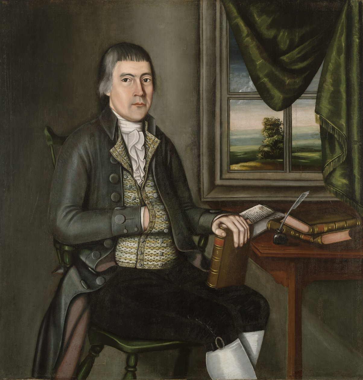 Dr. Hezekiah Beardsley, c.1788-90 de The Beardsley Limner