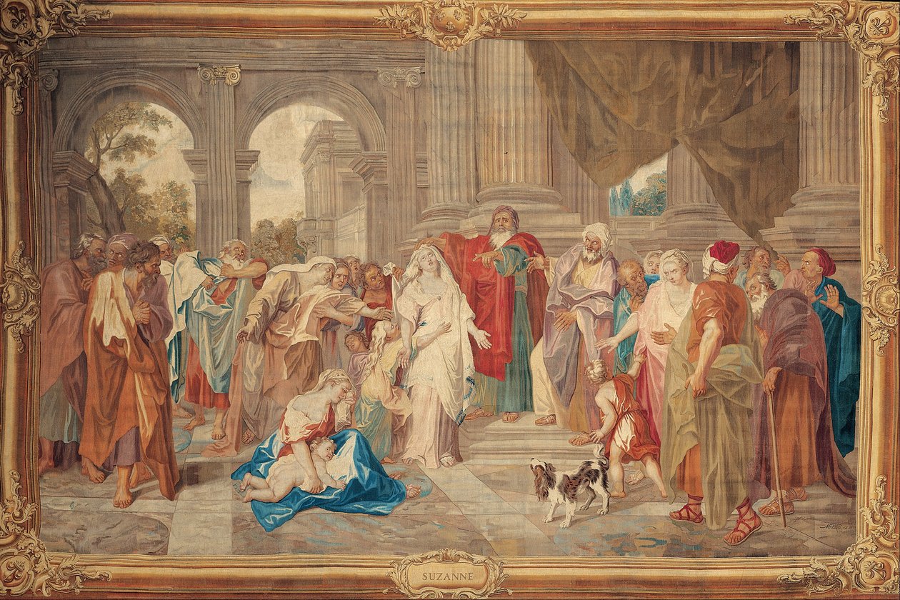 Susannah acusada de adultério de The Gobelins Manufactory