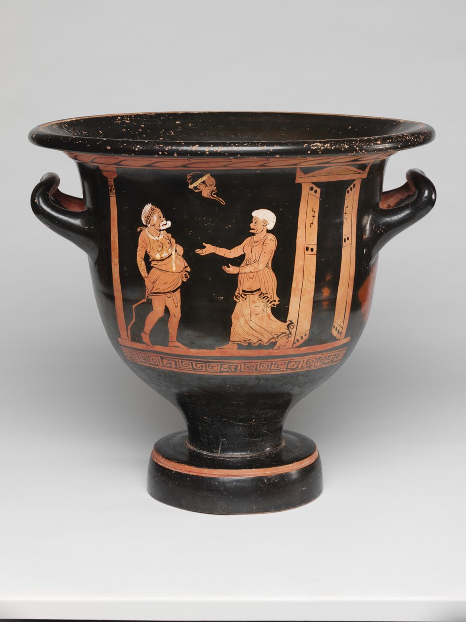 Krater Bell-de-figura-vermelha (terracota) de The McDaniel Painter The McDaniel Painter