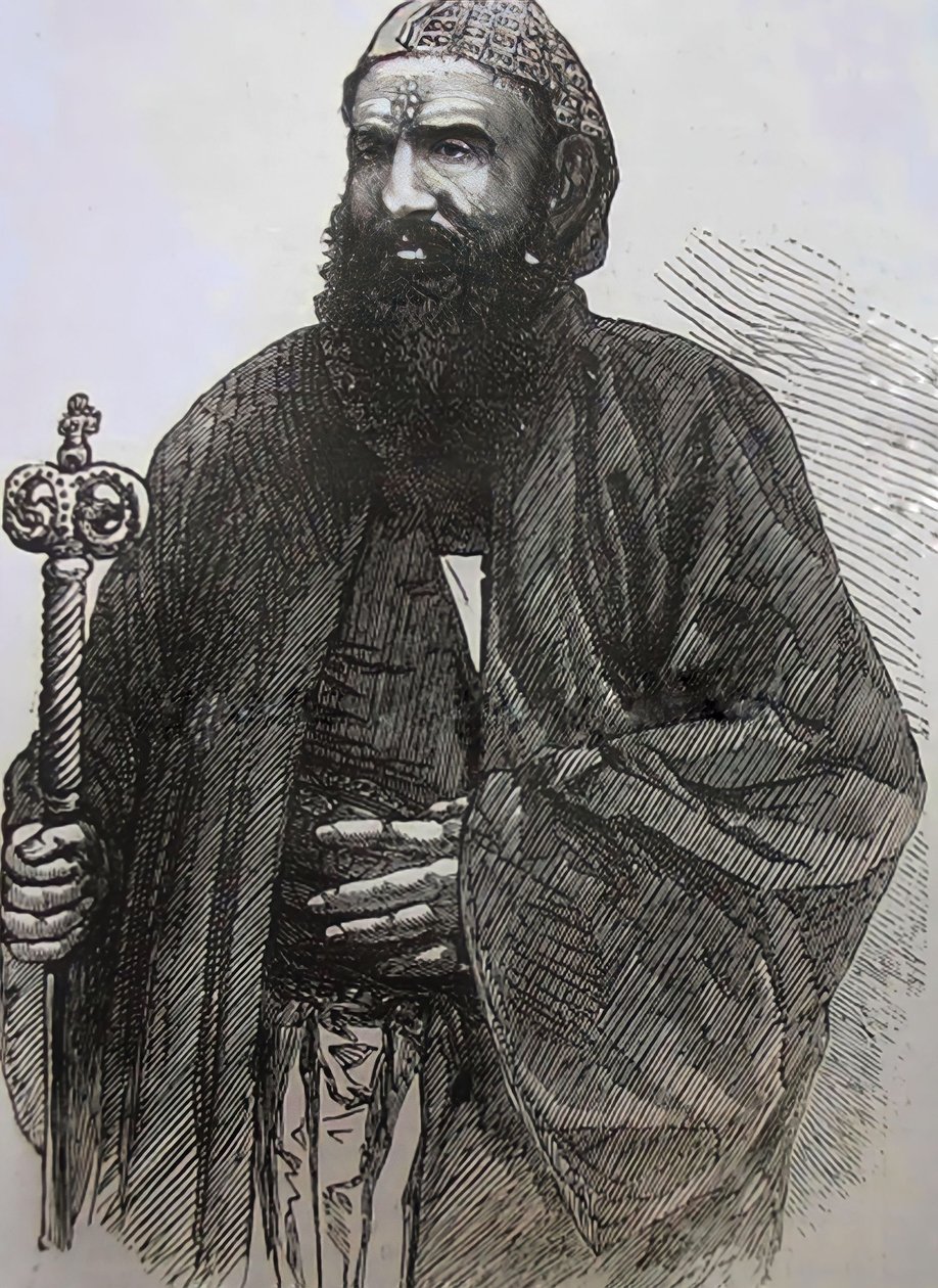 Athanasius Stephanos, bispo ortodoxo siríaco de The Illustrated London News