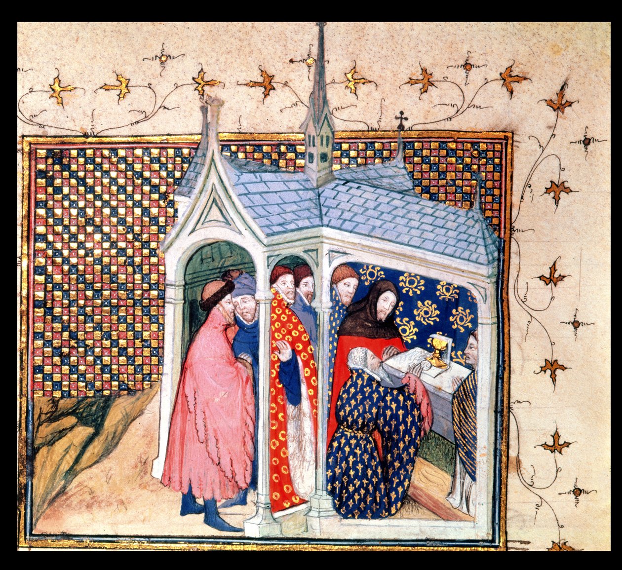 Harl 1319 f.41v O juramento do Conde de Northumberland do 