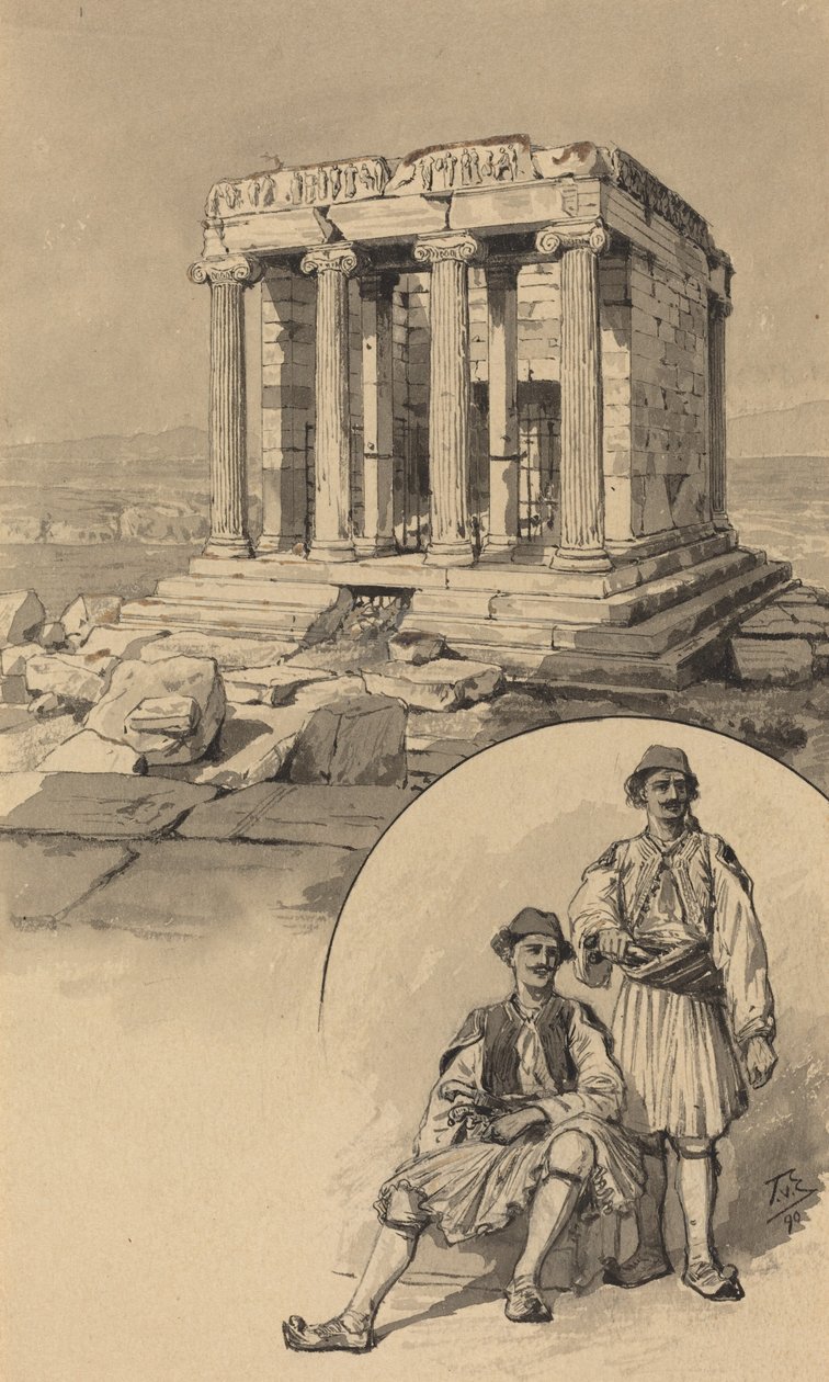Templo Nike de Themistocles von Eckenbrecher