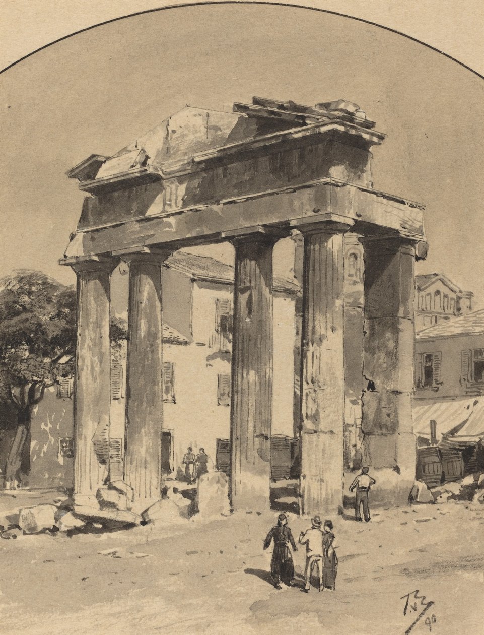 Portão do Mercado Velho de Themistocles von Eckenbrecher