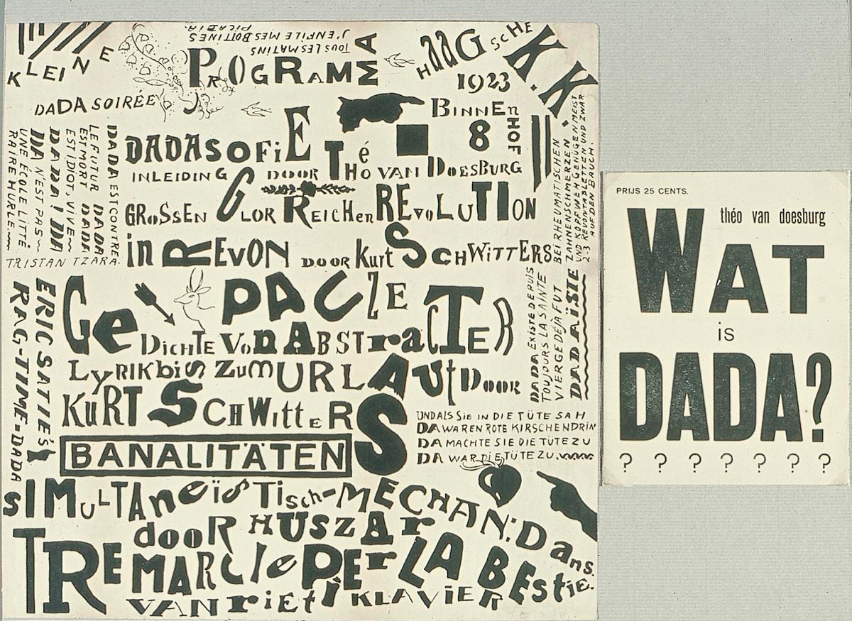 Dada Tour na Holanda de Theo van Doesburg