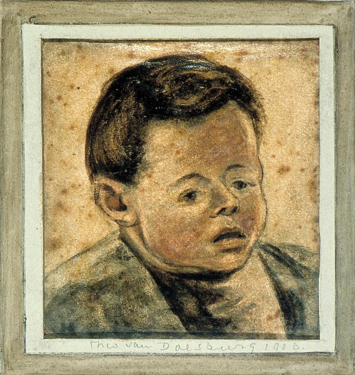 Cabeça de menino de Theo van Doesburg
