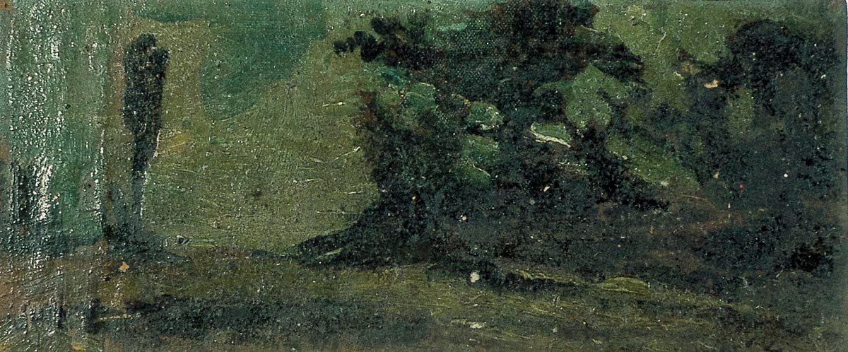 Paisagem no crepúsculo de Theo van Doesburg