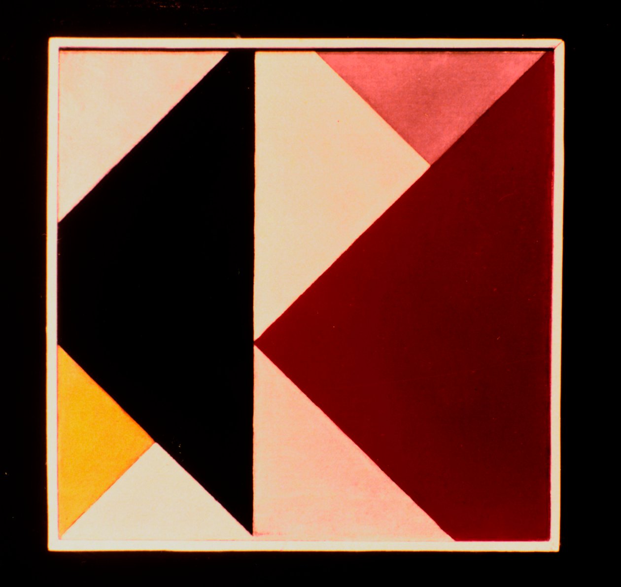 Contra-Composição XIII, 1925-1926 de Theo van Doesburg