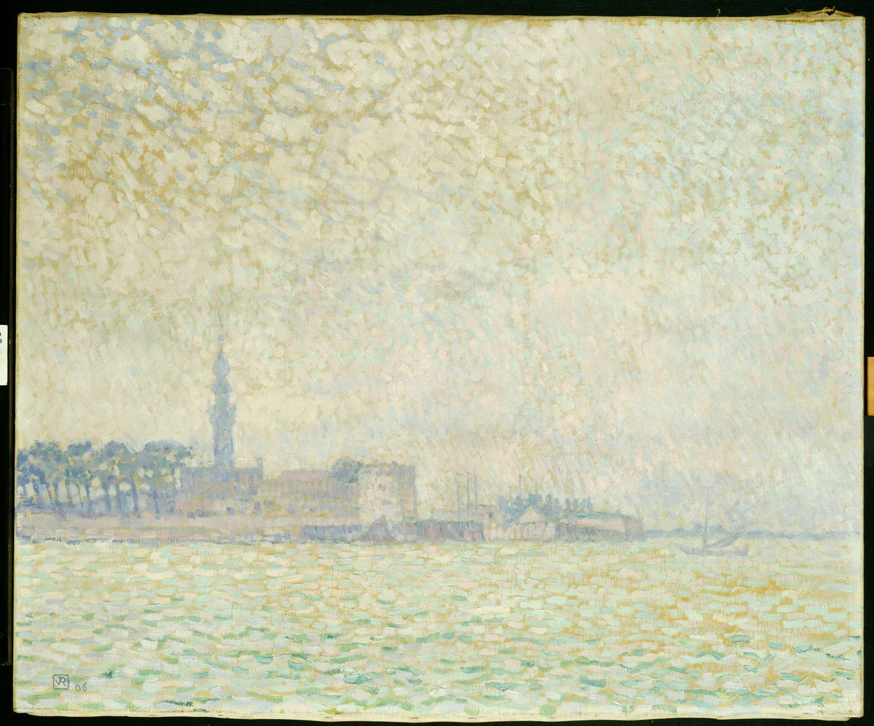 A View of Veere, Misty Morning, 1906 de Théo van Rysselberghe