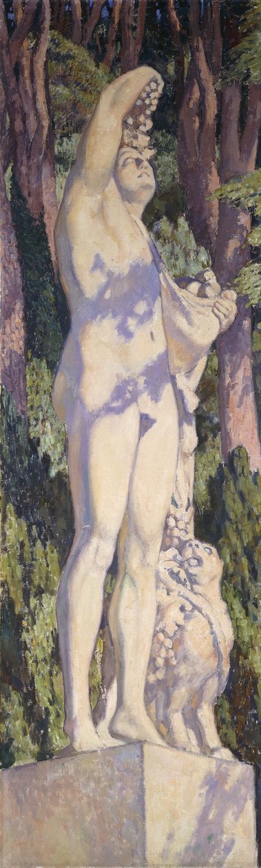 Baco, c. 1920-1924 (óleo sobre tela) de Théo van Rysselberghe
