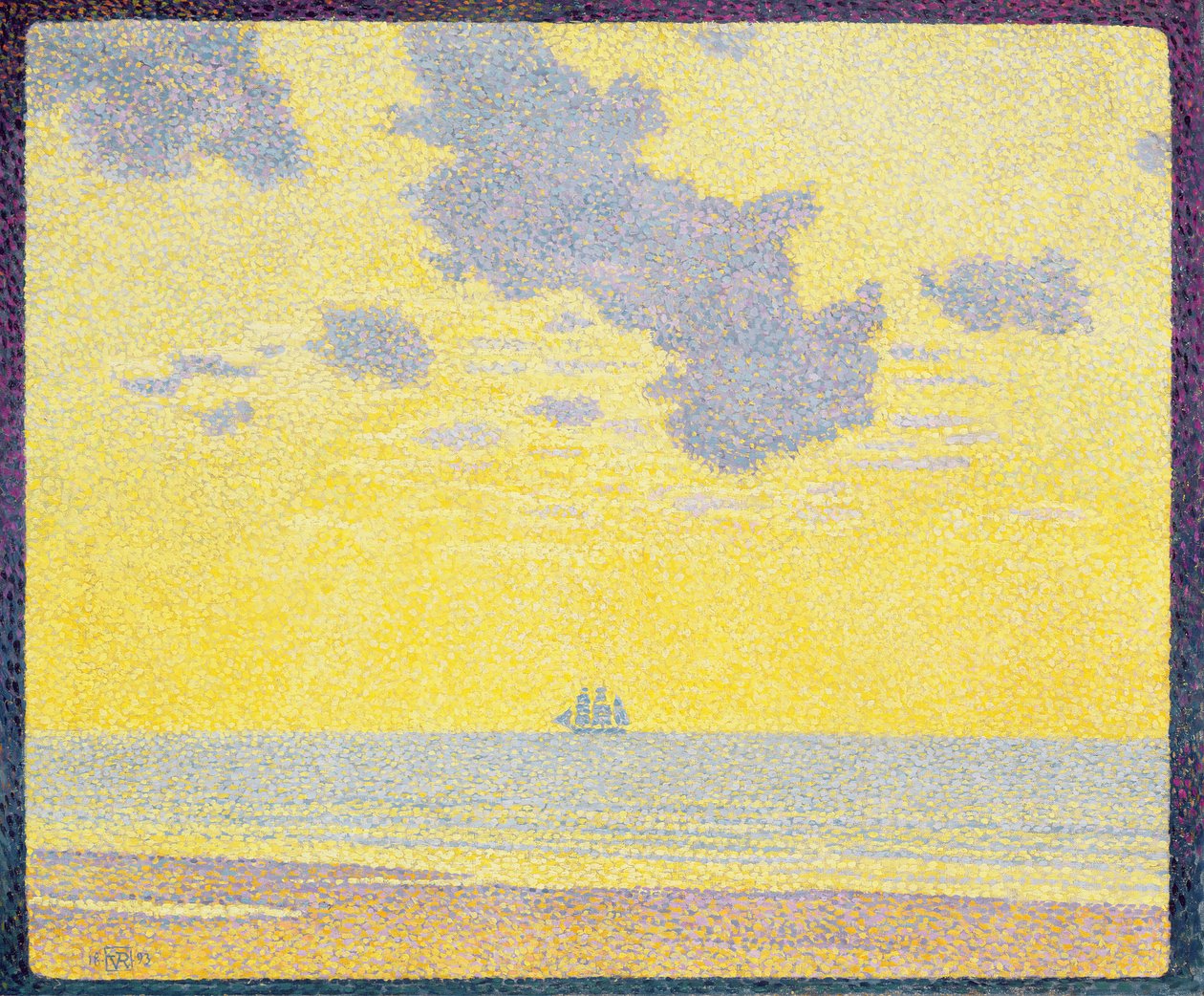 Nuvens Grandes de Théo van Rysselberghe