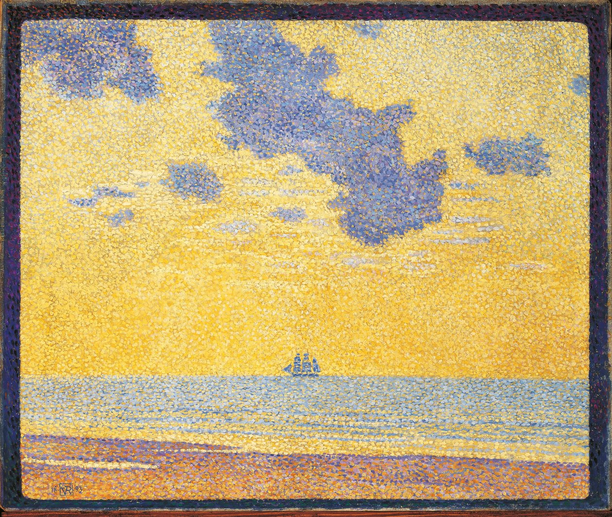 Grandes nuvens de Théo van Rysselberghe