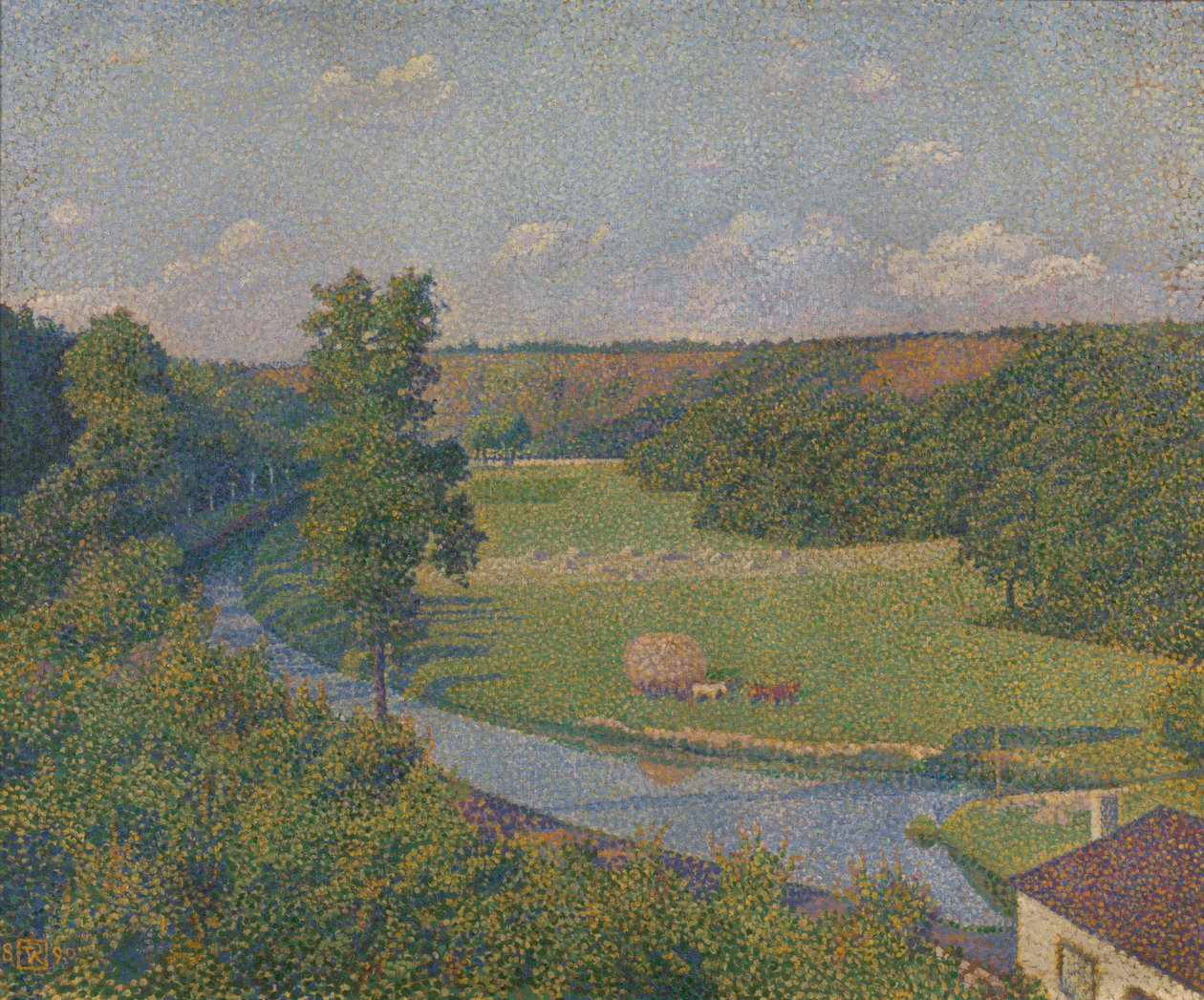 O vale do Sambre de Théo van Rysselberghe