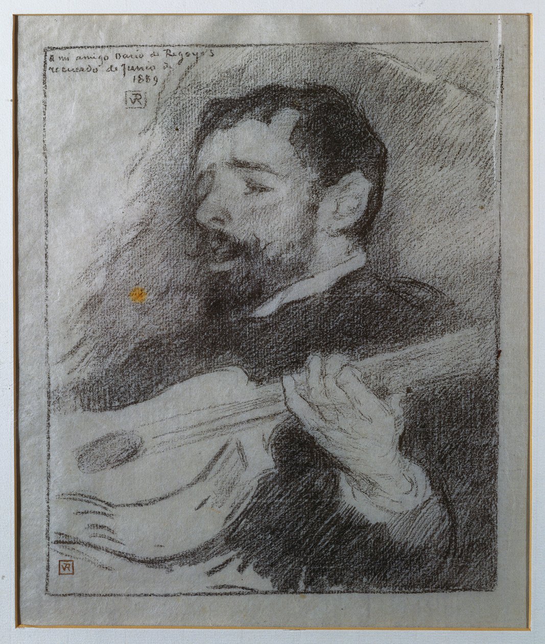 Guitarrista de Théo van Rysselberghe