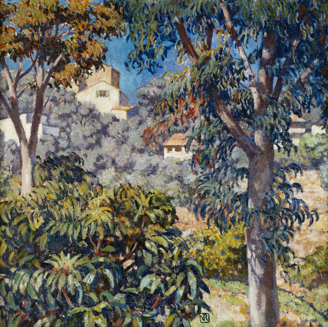 Paisagem do Sul, c.1920-1922 de Théo van Rysselberghe