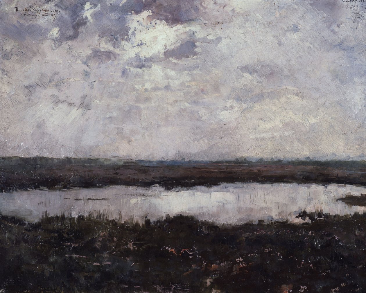 Lagoa na Campina de Théo van Rysselberghe