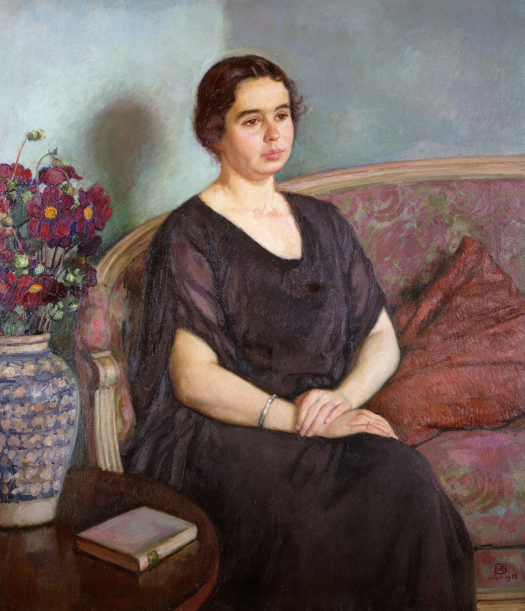 Retrato de Madame Dubois, 1922 de Théo van Rysselberghe