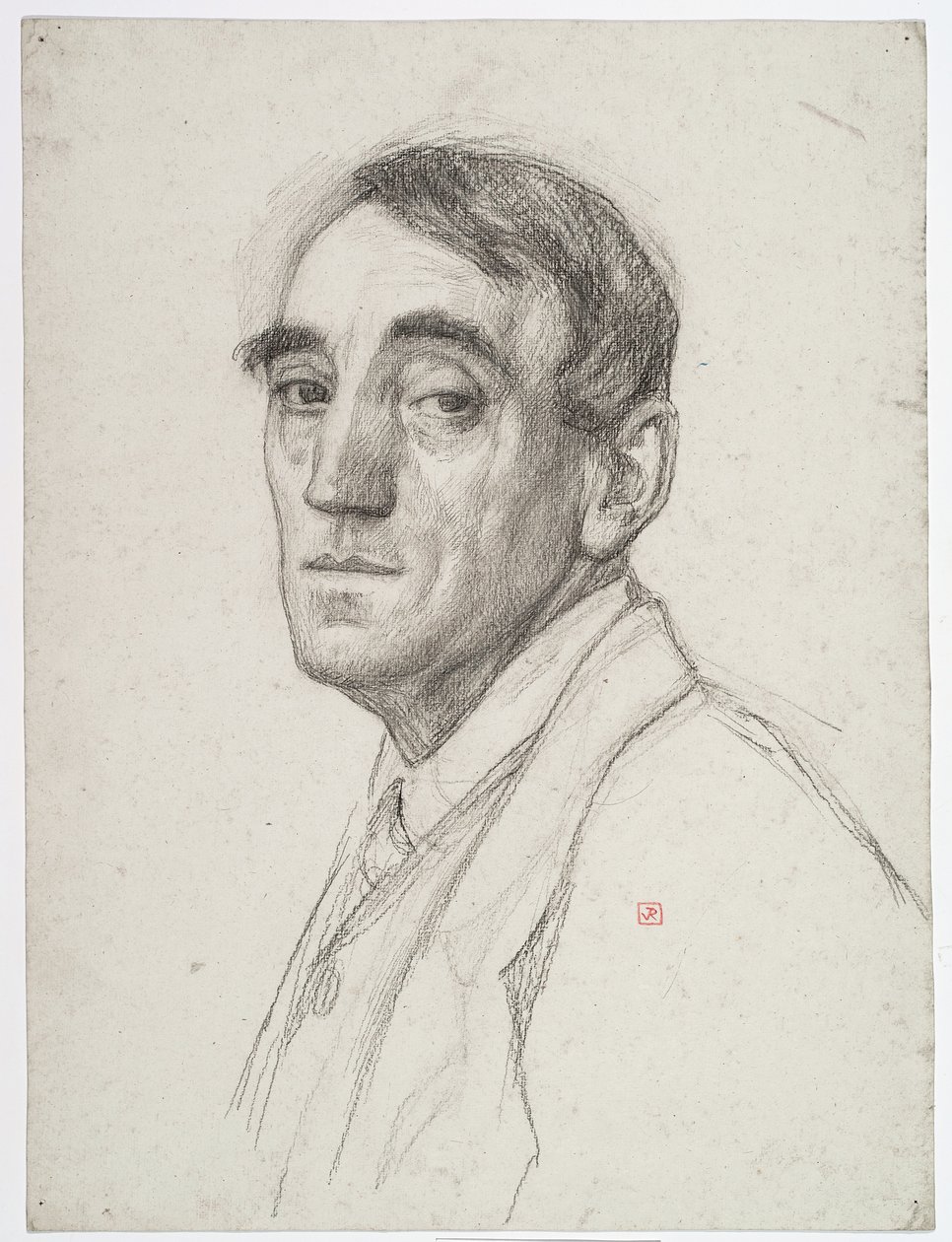 Auto-retrato, 1916 de Théo van Rysselberghe