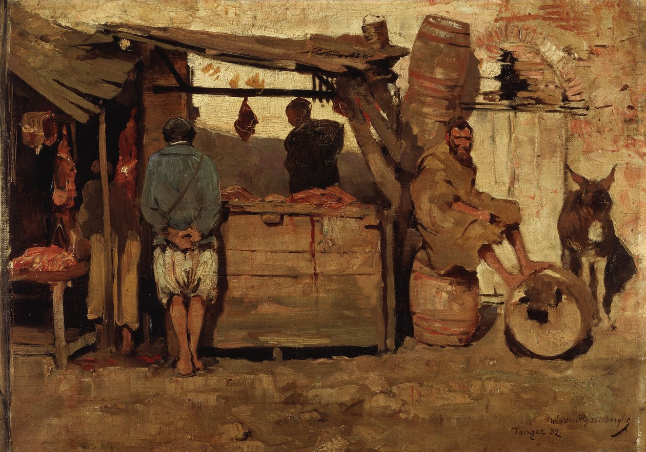 Talho em Tânger de Théo van Rysselberghe